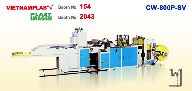 Our booth is no. 154 at Vietnamplas & no. 2043 at Plastimagen